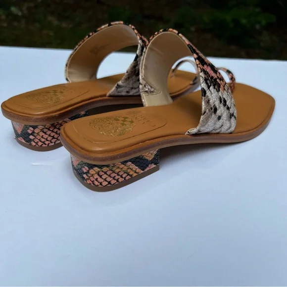 Vince Camuto Yelinda toe loop sandals size 9W/40 - Picture 5 of 9